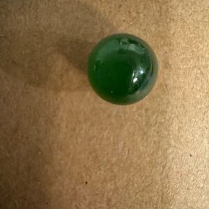 Single Green Jade Earring